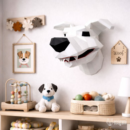 Funny dog head Funny dog head